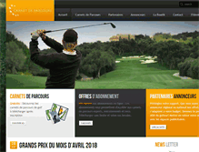 Tablet Screenshot of carnetsdeparcours.com